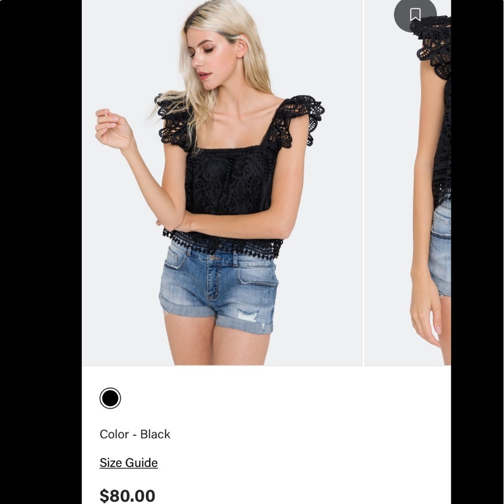 Endless Rose Flounce Lace Top
